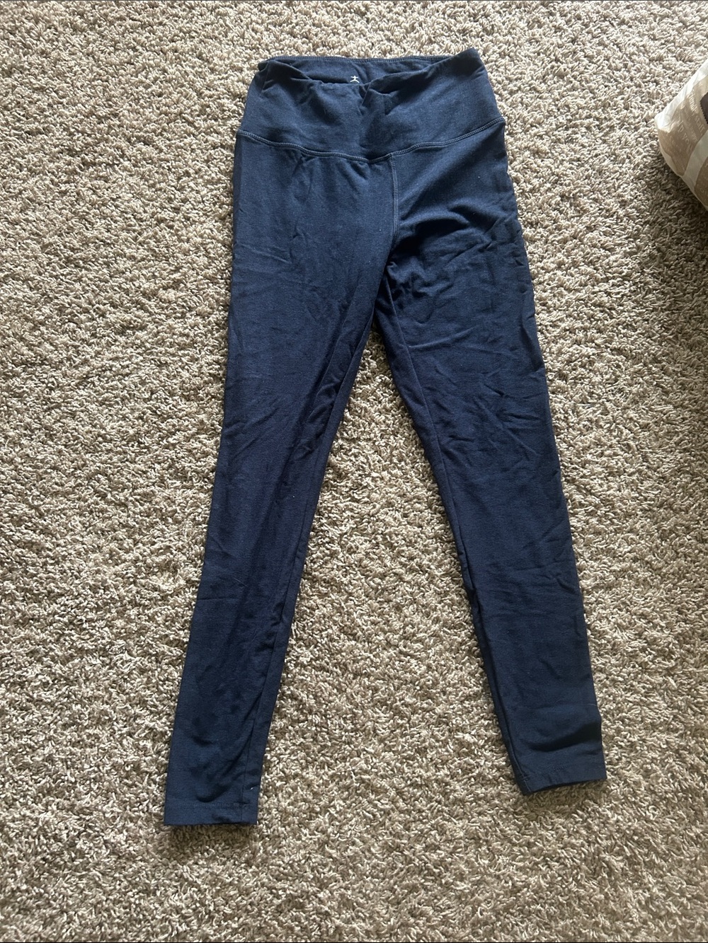 Danskin Navy Blue Girls' Stretch Leggings